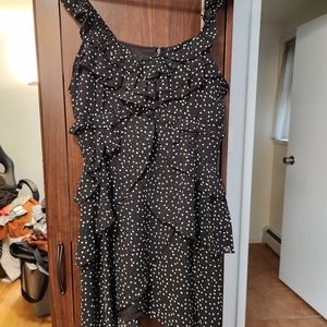 Speckled ruffle romper Leah&Voila